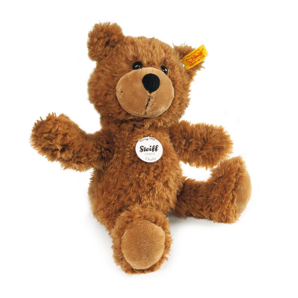 Schlenkerteddy Charly 30 cm braun