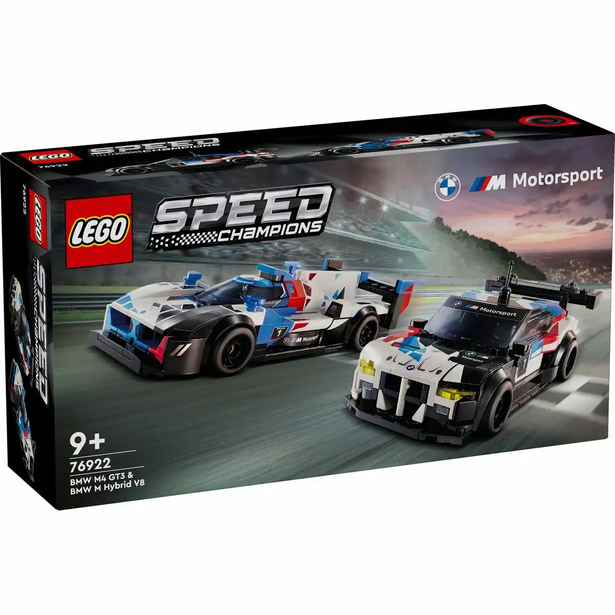 LEGO SPEED CHAMPIONS BMW M4 GT3 & BMW Hybrid V8 76922