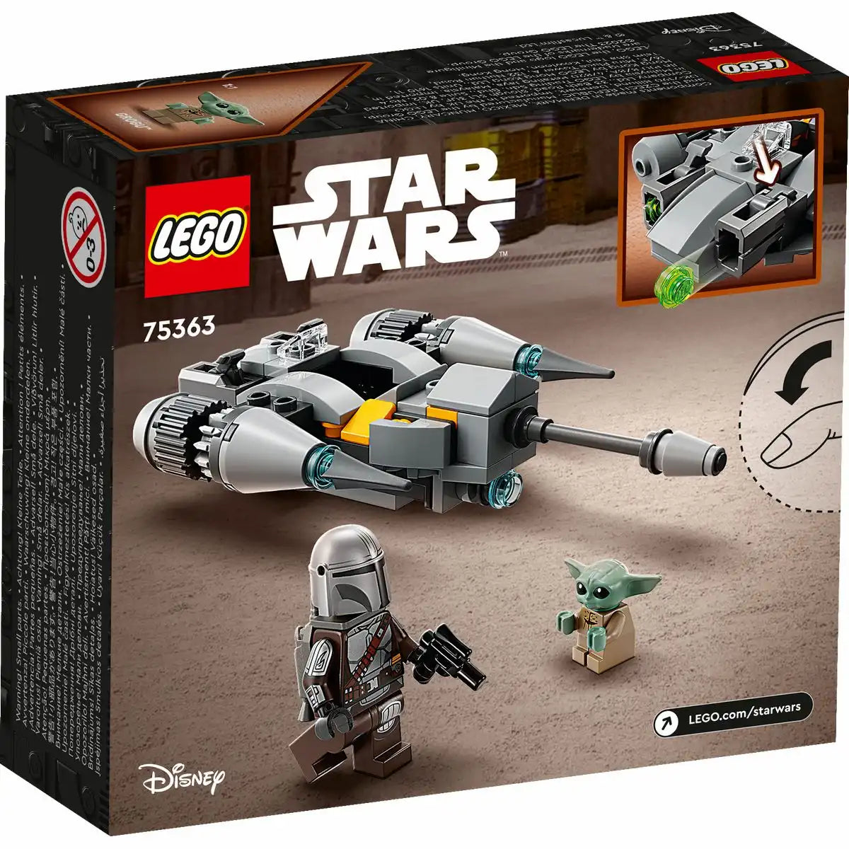 LEGO STAR WARS N-1 Starfighter des Mandalorianers Microfighter 75363