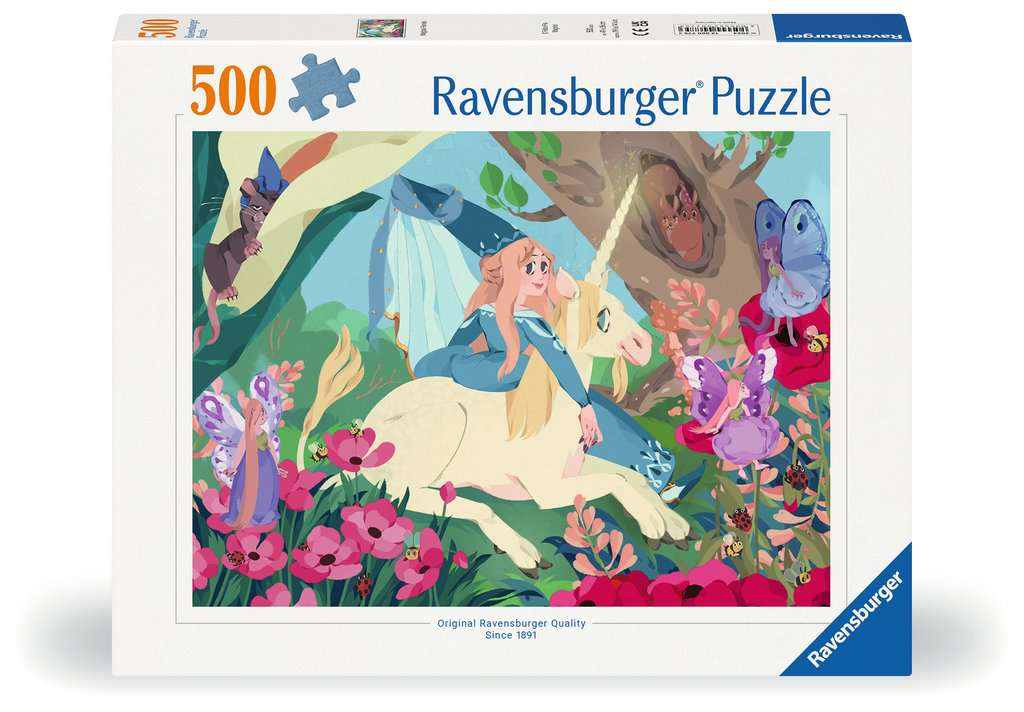 Ravensburger Puzzle 500 Teile Feenmagie