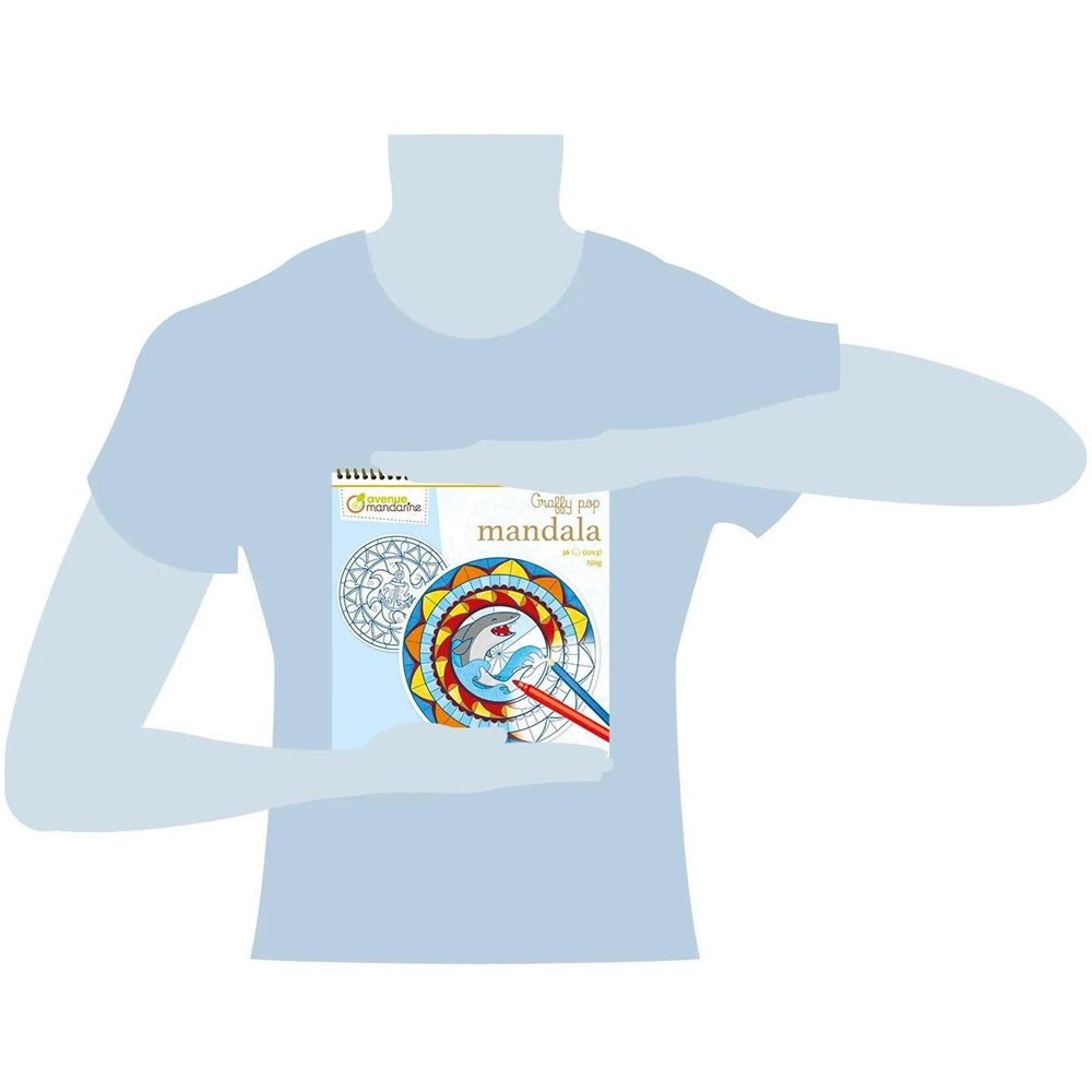 Graffy Pop Mandala, Junge - Mehrfarbig
