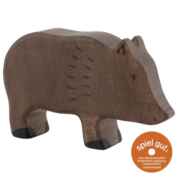 Holztiger Wildschwein