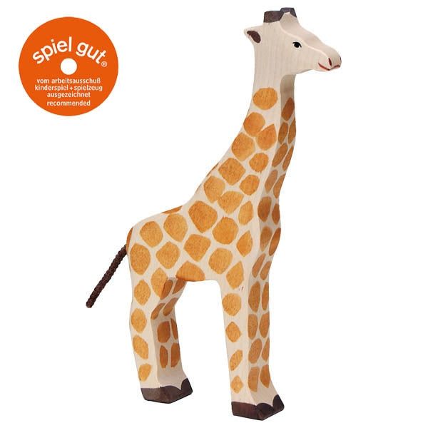 Holztiger Giraffe