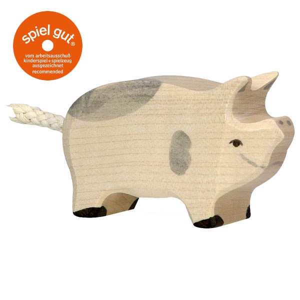 Holztiger Ferkel gefleckt