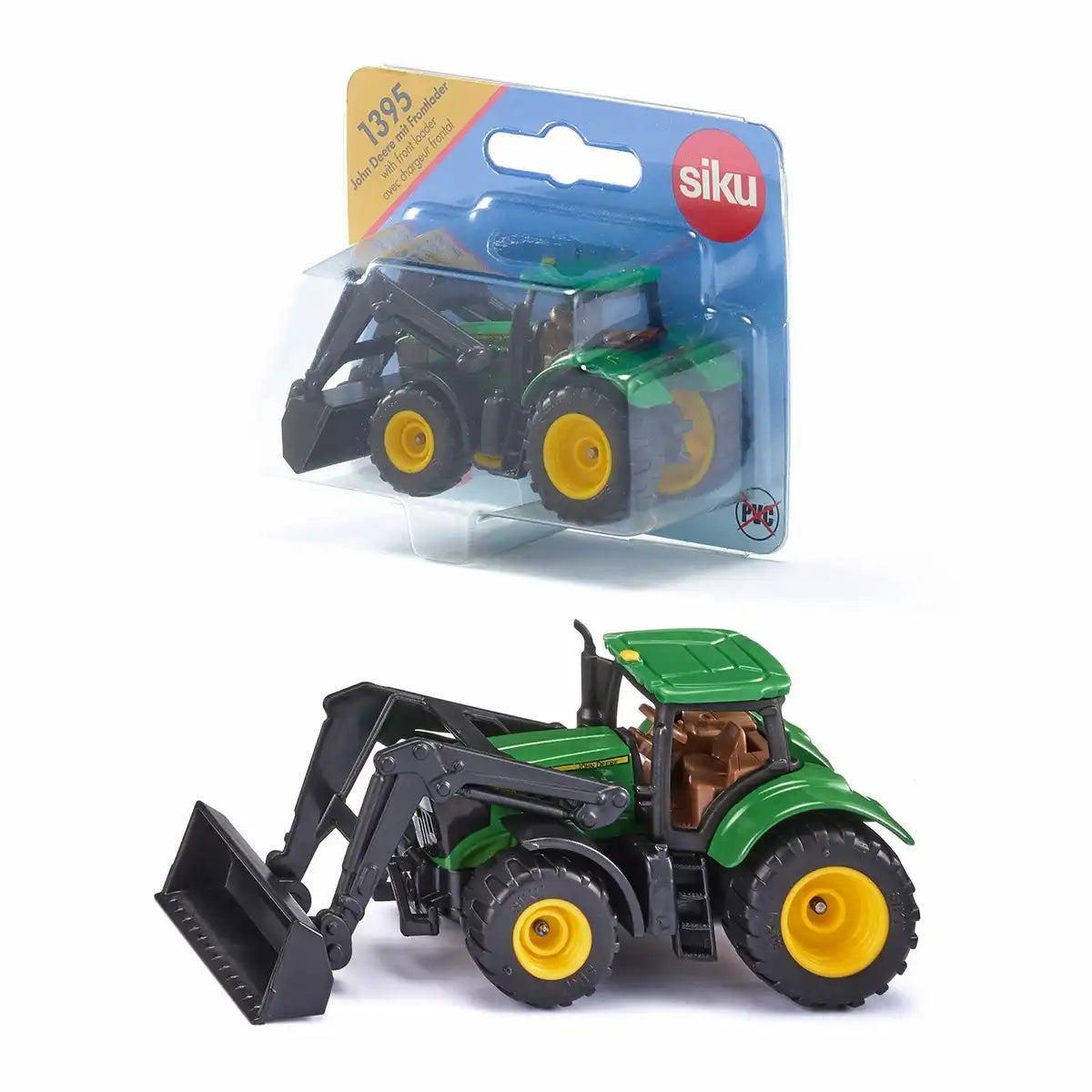 siku 1395 John Deere mit Frontlader