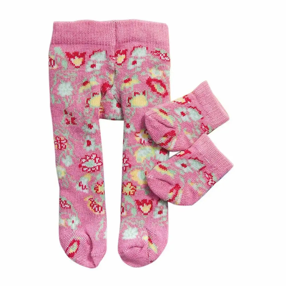 Strumpfhose mit Söckchen Größe 28-35cm