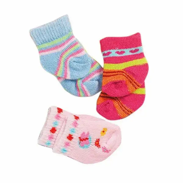 Puppen Söckchen mehrfarbig Größe 28-35cm