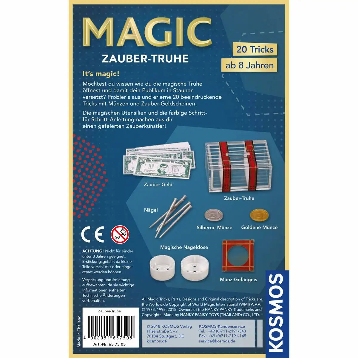 Zauberkasten Magic Zauber-Truhe