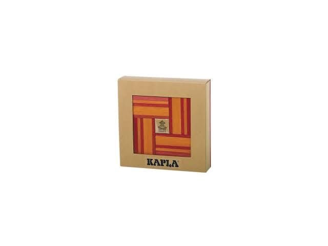 Kapla Buch + Farben Set Rot Orange