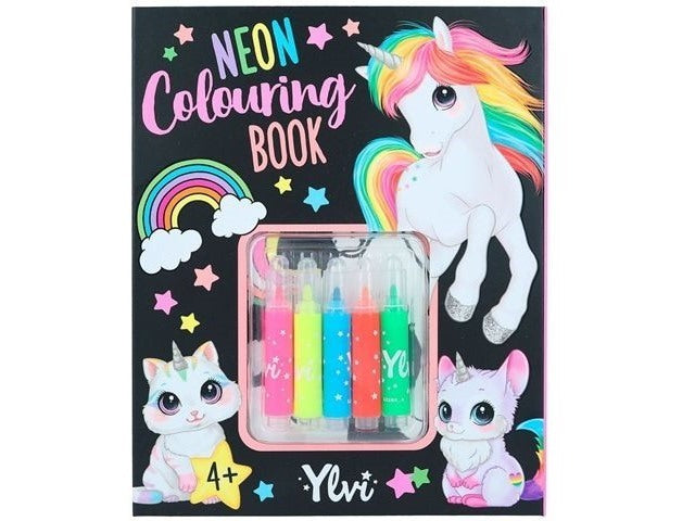 Ylvi Neon Malbuch Set