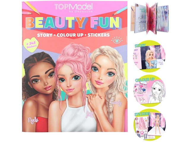 TOPModel Malbuch BEAUTY FUN