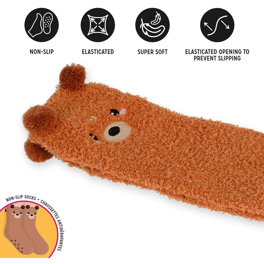 Legami Rutschfeste Socken Teddy Bear Größe: 35-42