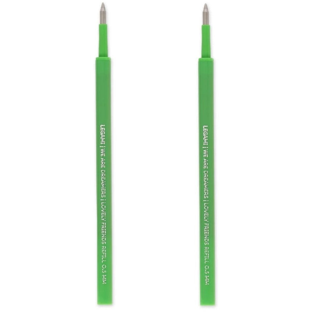 Legami Gelstift Lovely Friends Refill Set Grün