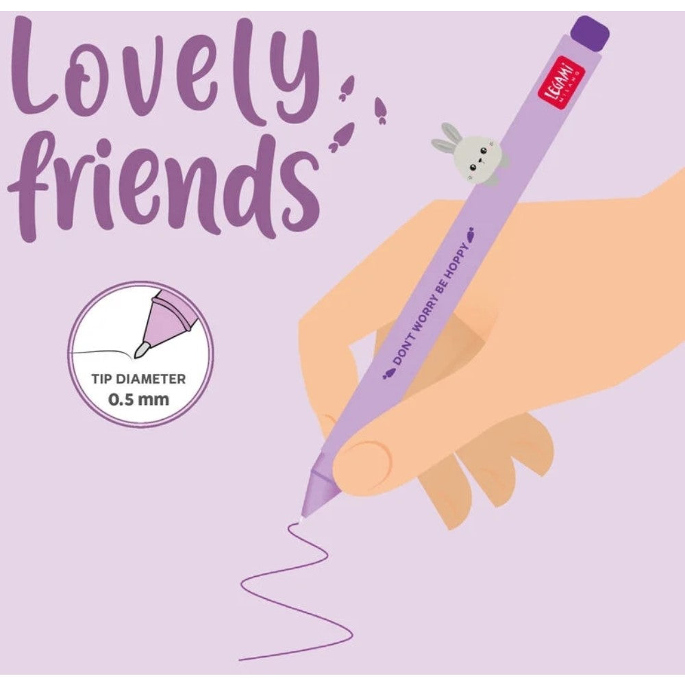 Legami Gelstift Lovely Friends Bunny