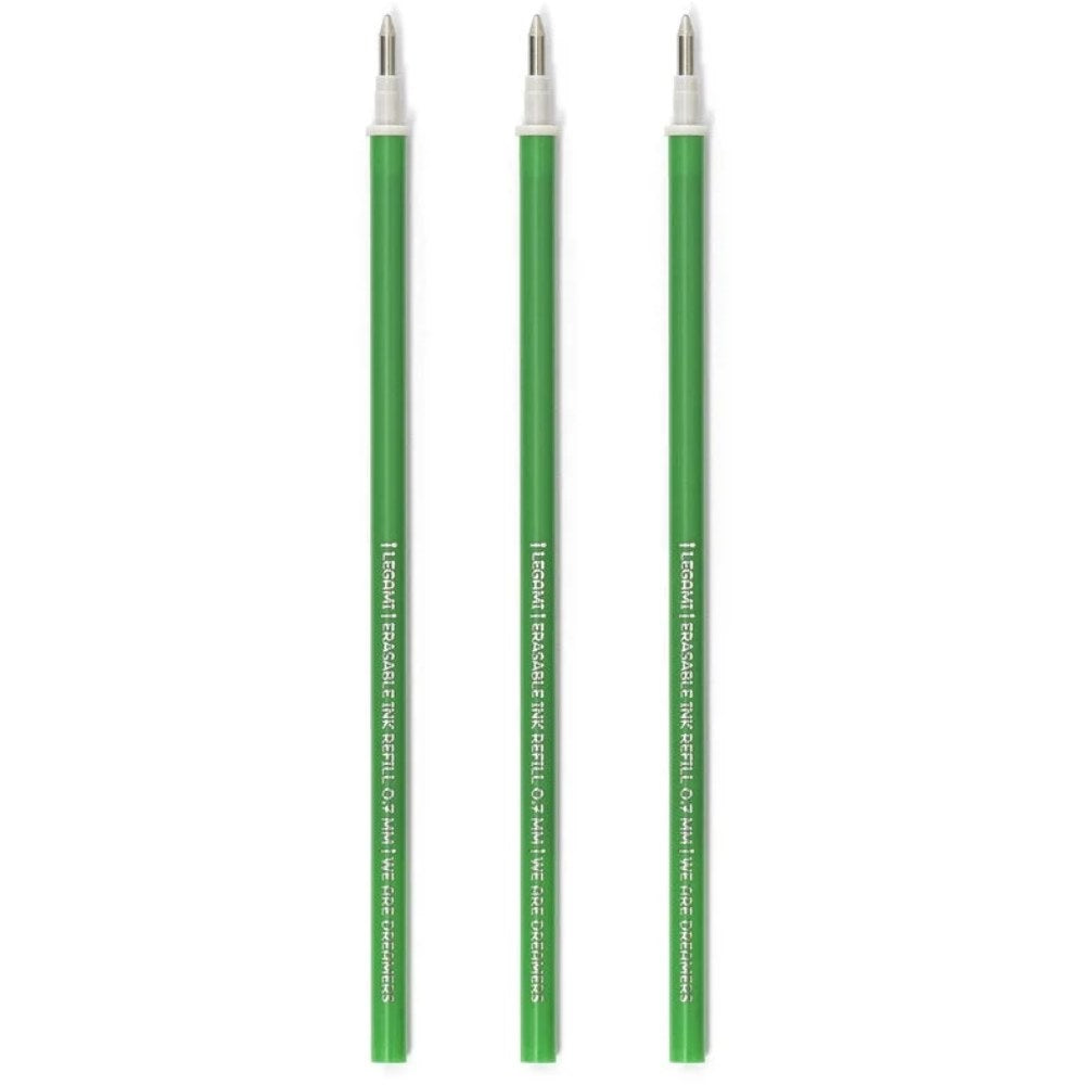 Legami Löschbare Gelstifte Nachfüllpack Grün