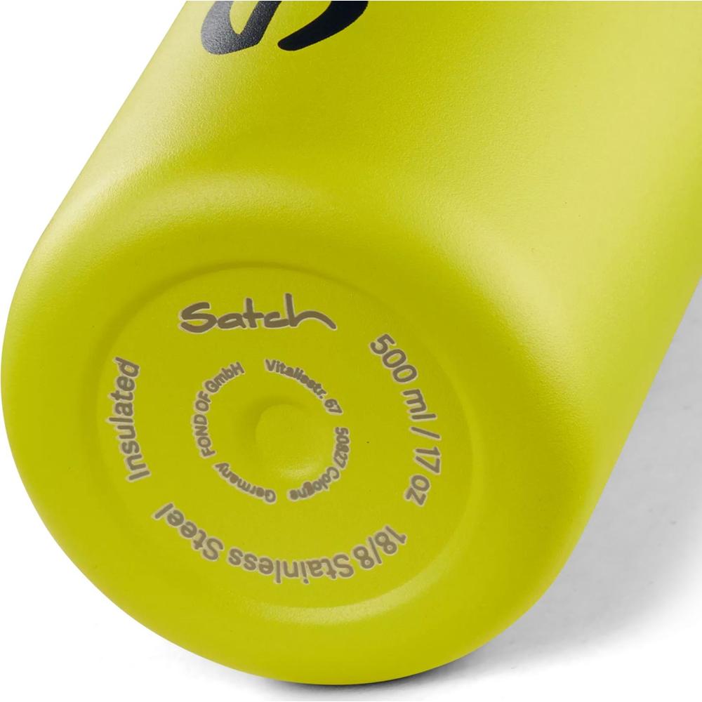 satch Edelstahl Trinkflasche Blue Graffiti gelb