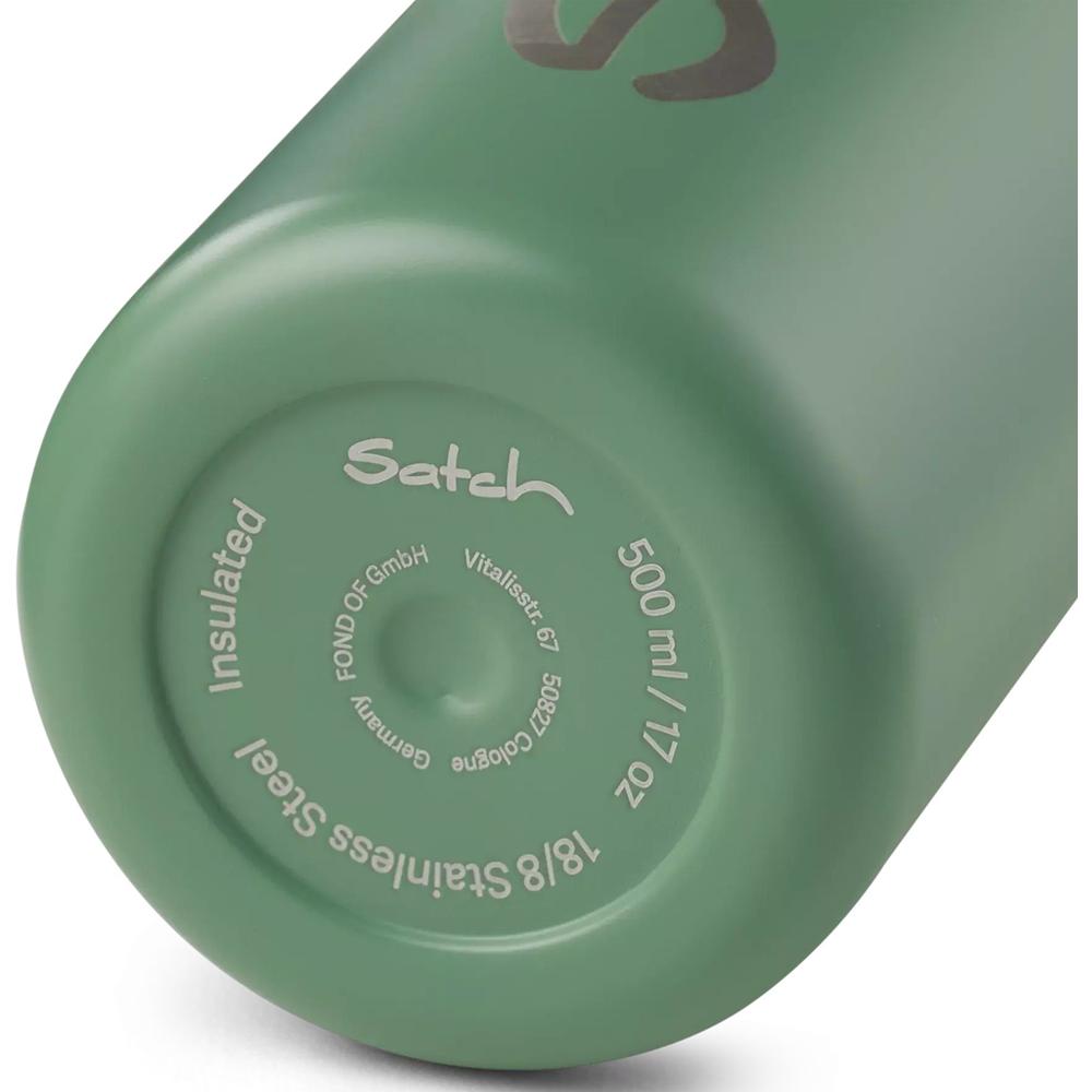 satch Edelstahl Trinkflasche Nordic Jade Green hellgrün