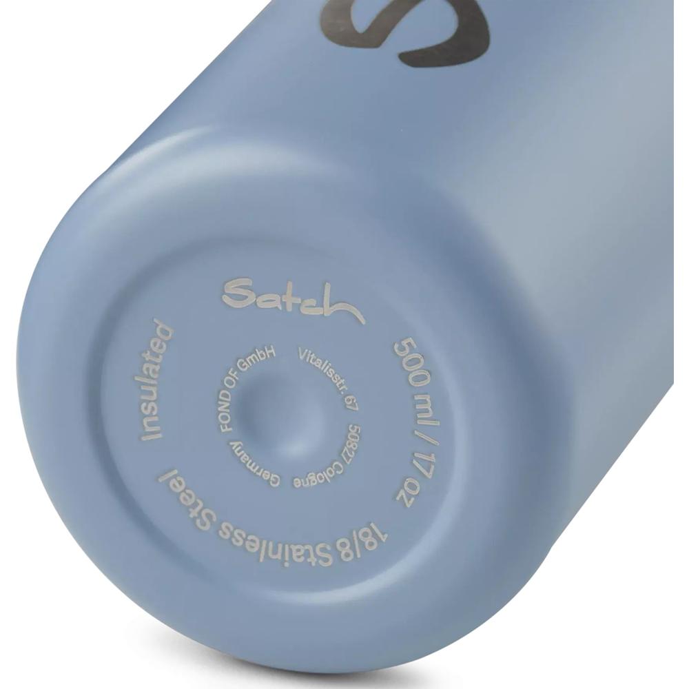 satch Edelstahl Trinkflasche Nordic Ice Blue hellblau