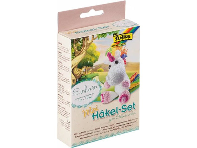 Mini-Häkelset Einhorn