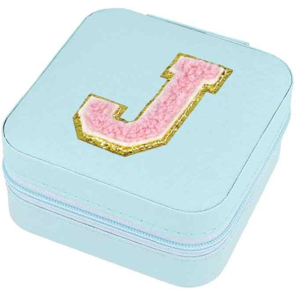 Schmuckbox Buchstabe J türkis