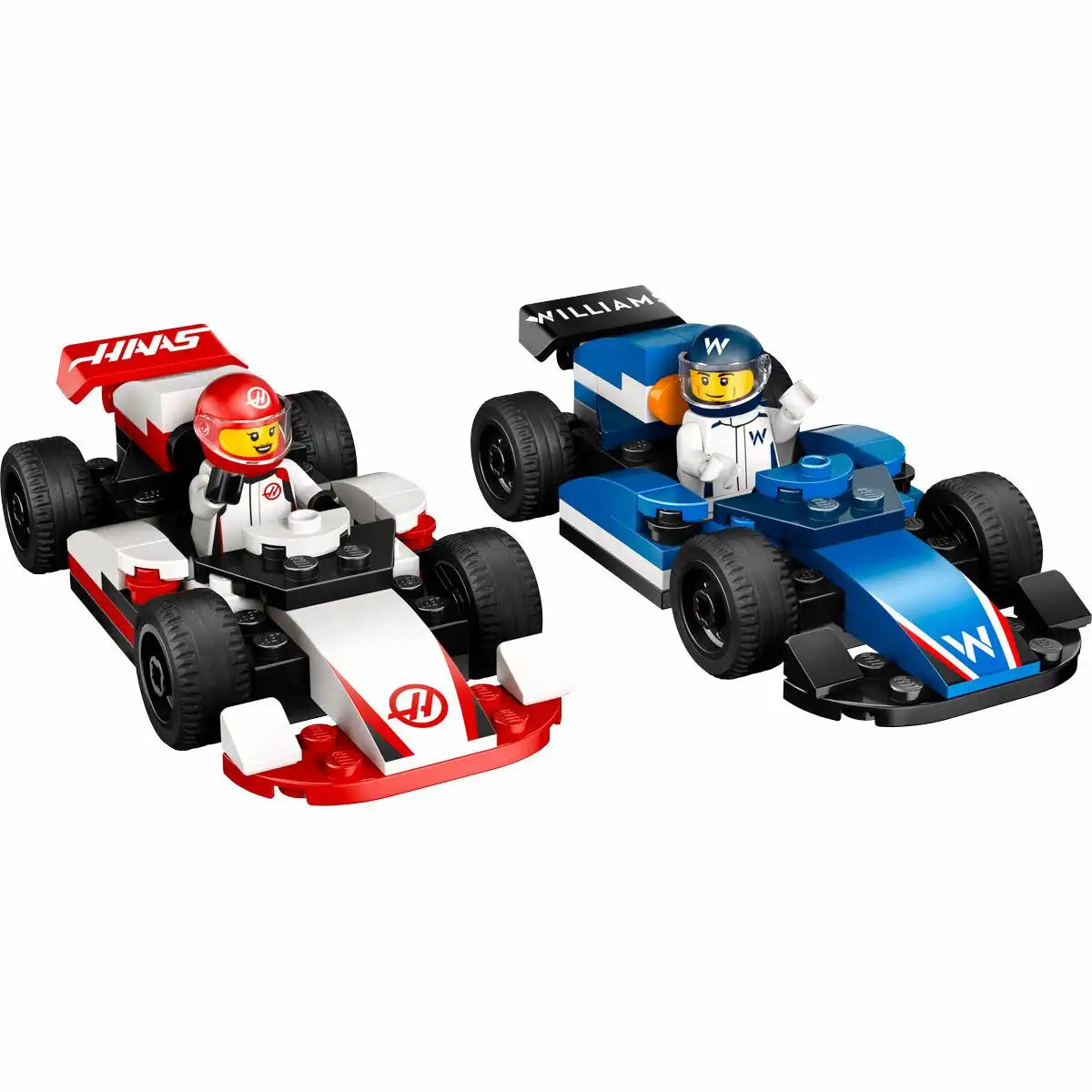 LEGO CITY F1 Williams Racing und Haas F1 Rennautos