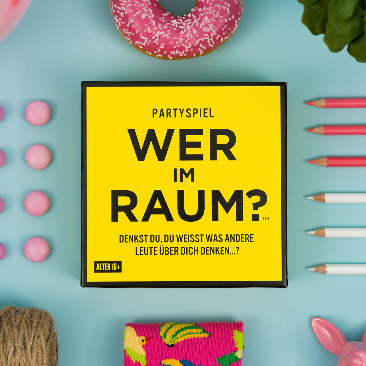 Partyspiel Wer im Raum?