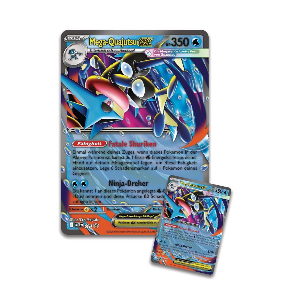Pokémon Mega-Quajutsu-ex - Premium-Kollektion - deutsch