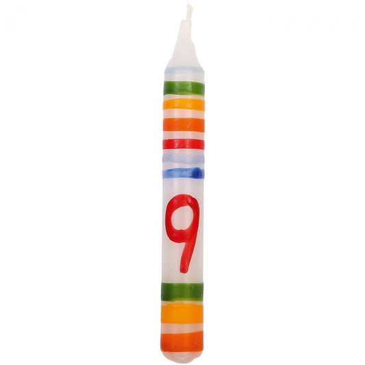 Kerze Geburtstag Zahl 9