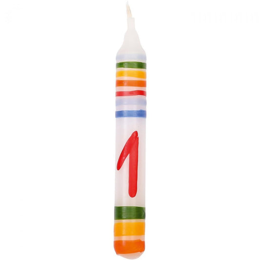 Kerze Geburtstag Zahl 1