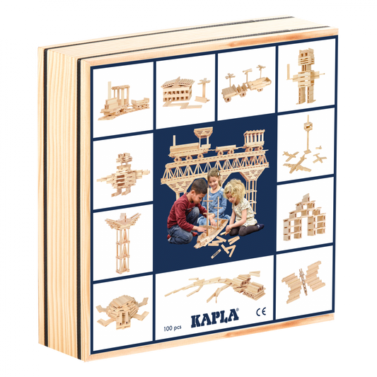 KAPLA Box 100 Teile Natur