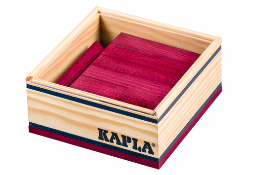 KAPLA Kiste 40Teile Violett