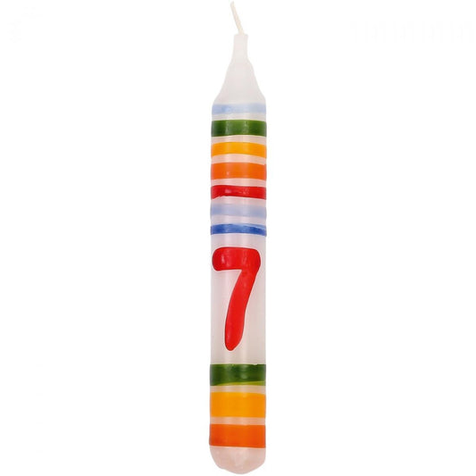 Kerze Geburtstag Zahl 7