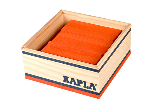 KAPLA Kiste 40Teile orange