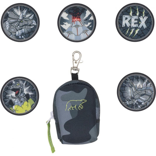 Beckmann Mini Rucksack mit Buttons Camo Rex