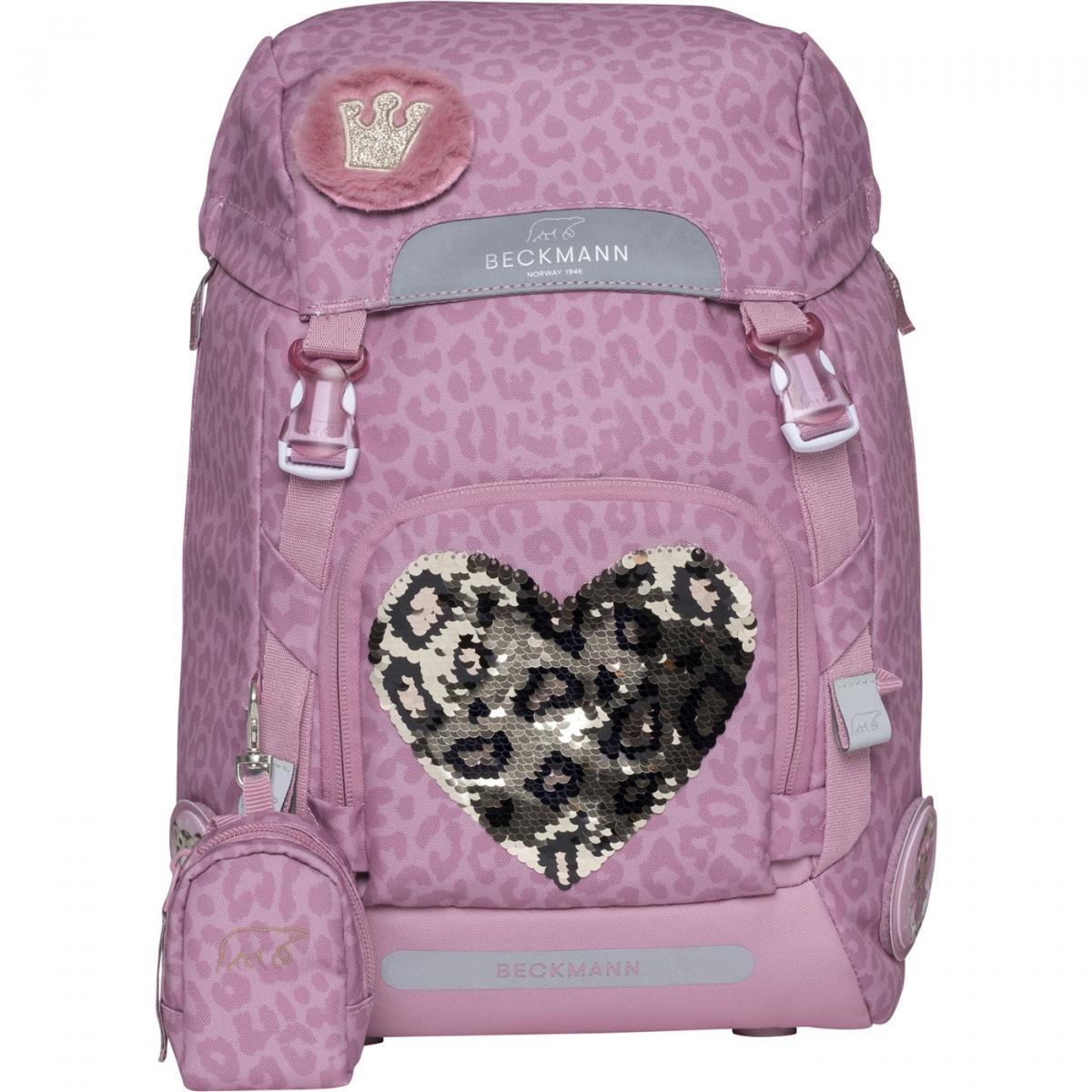 Beckmann Classic 22L Schulrucksack-Set 6tlg Furry