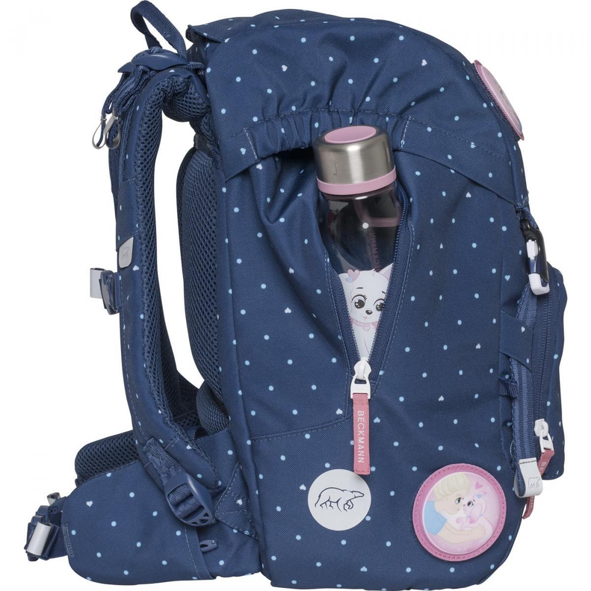 Beckmann Classic 22L Schulrucksack-Set 6tlg Pet Friends Blue