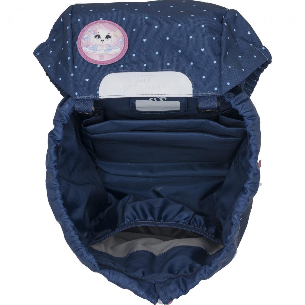 Beckmann Classic 22L Schulrucksack-Set 6tlg Pet Friends Blue
