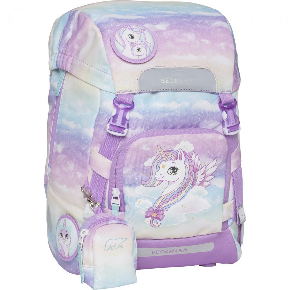 Beckmann Classic 22L Schulrucksack-Set 6tlg Unicorn