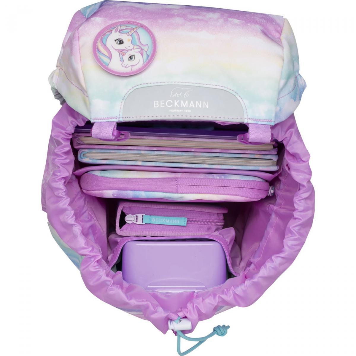 Beckmann Classic 22L Schulrucksack-Set 6tlg Unicorn