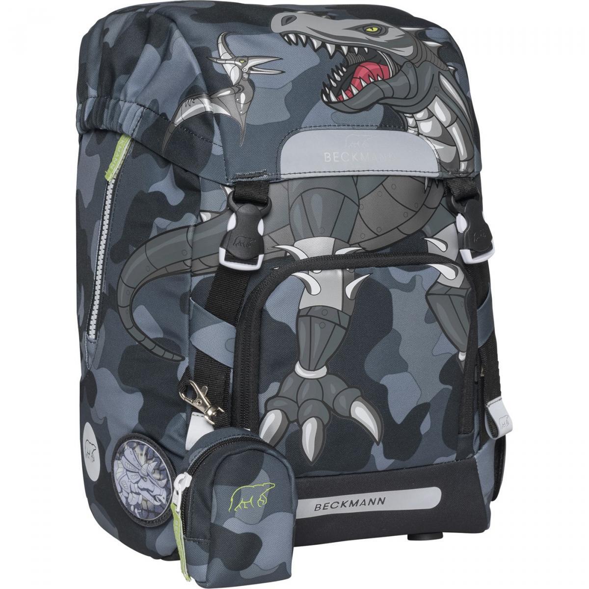 Beckmann Classic 22L Schulrucksack-Set 6tlg Camo Rex