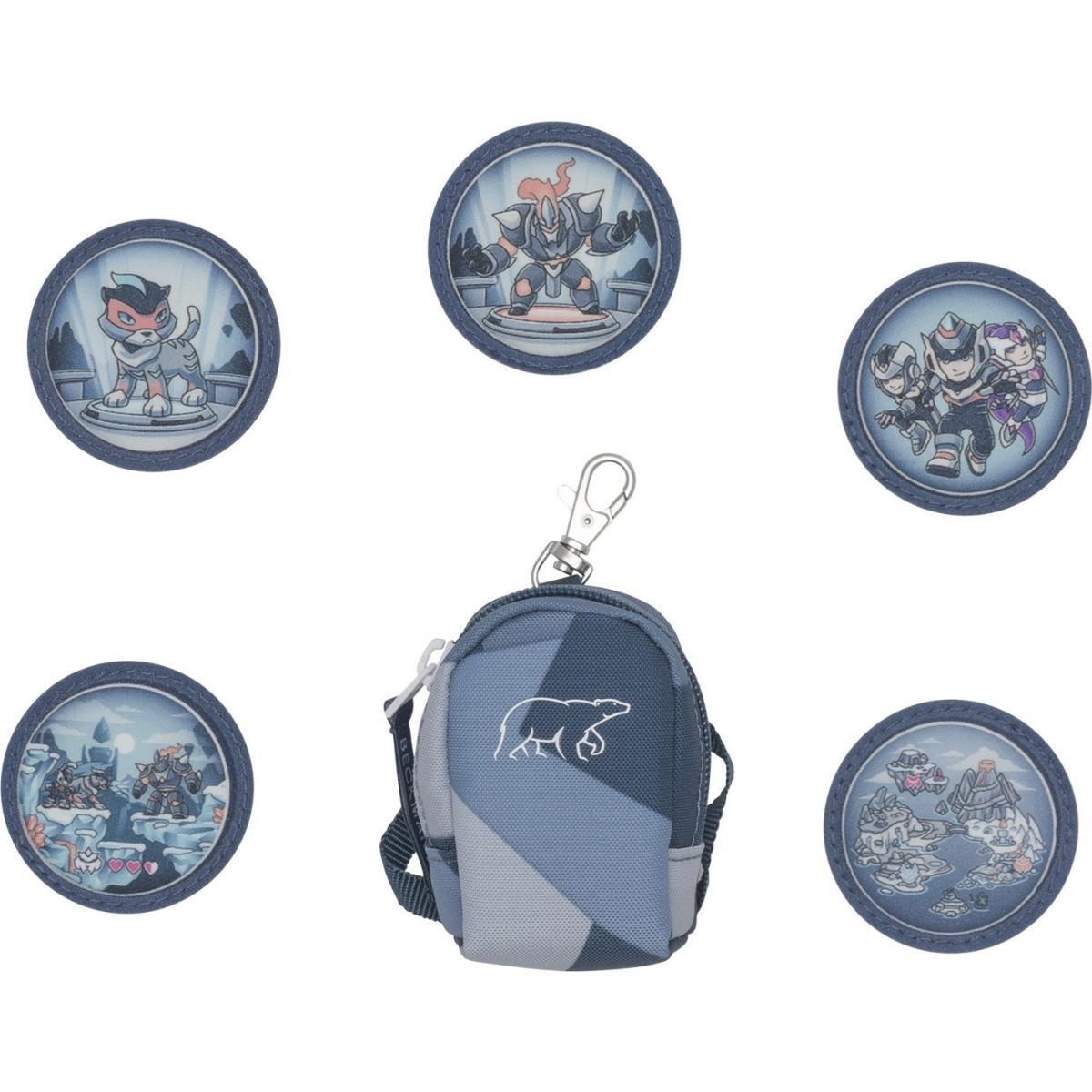 Beckmann Mini Rucksack mit Buttons Tiger Race