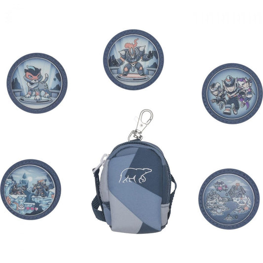 Beckmann Mini Rucksack mit Buttons Tiger Race