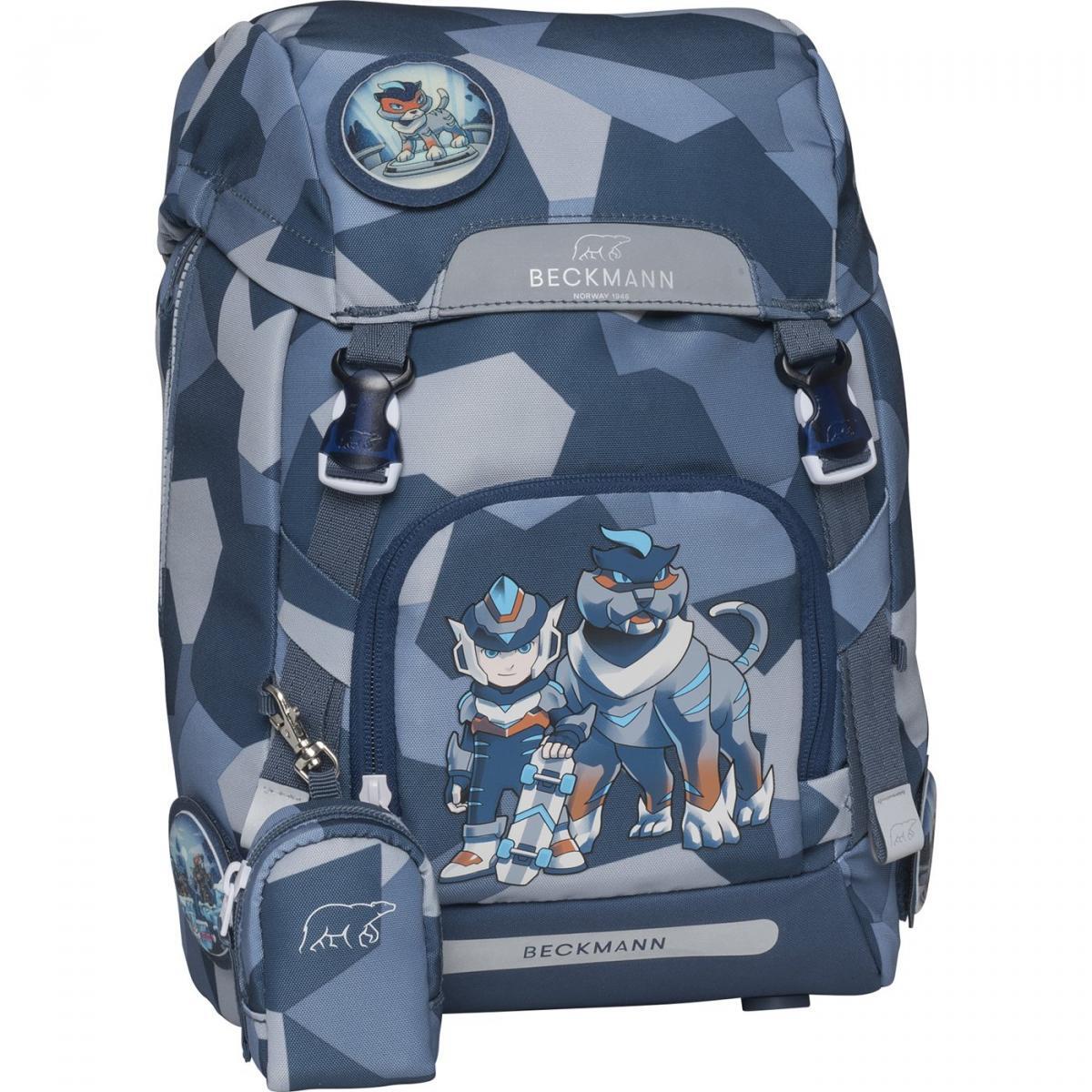 Beckmann Classic 22L Schulrucksack-Set 6tlg Tiger Race
