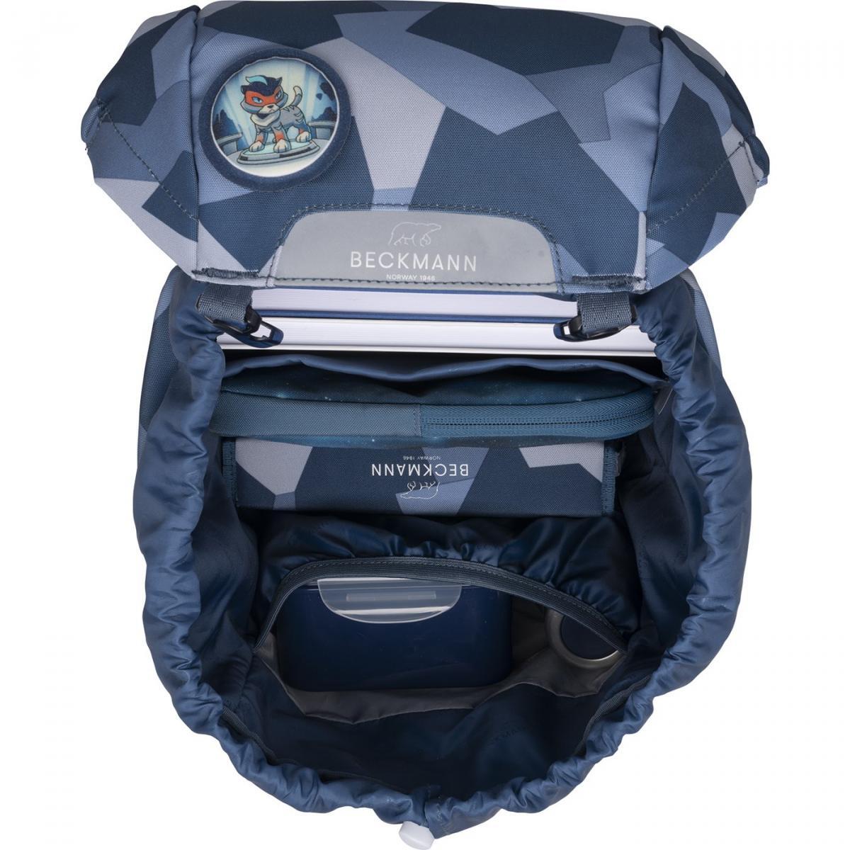 Beckmann Classic 22L Schulrucksack-Set 6tlg Tiger Race