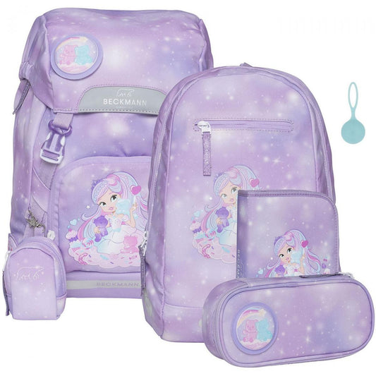Beckmann Classic 22L Schulrucksack-Set 6tlg Candy