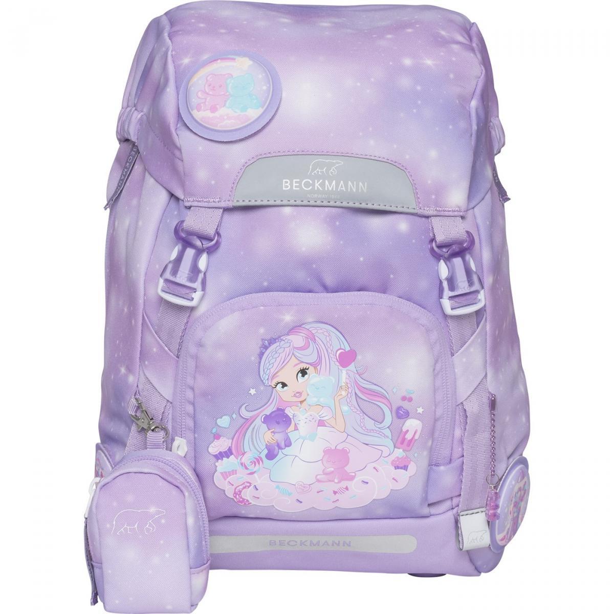 Beckmann Classic 22L Schulrucksack-Set 6tlg Candy