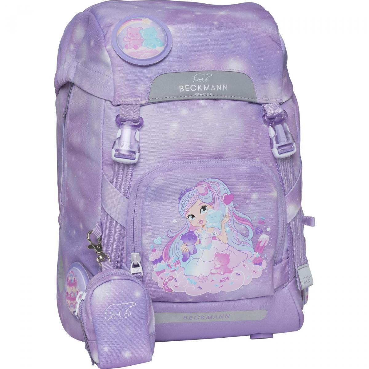 Beckmann Classic 22L Schulrucksack-Set 6tlg Candy