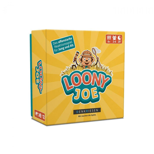 DENKRIESEN - LOONY JOE® Das affenstarke Reaktionsspiel für Jung und Alt
