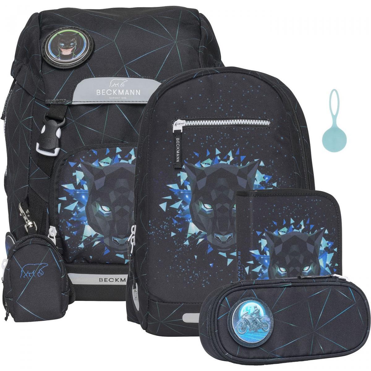 Beckmann Classic 22L Schulrucksack-Set 6tlg Panther
