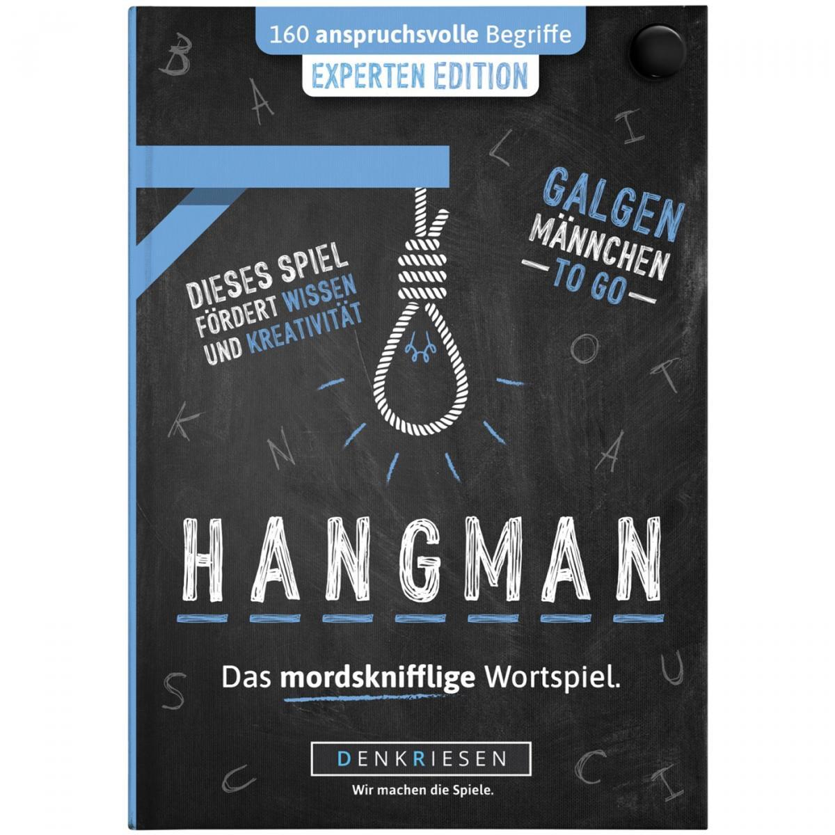 DENKRIESEN - HANGMAN - EXPERTEN EDITION Galgenmännchen TO GO